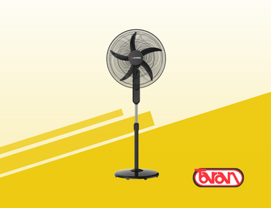 VENTILADOR DE PIE JAMES VP 20 BK - Negro