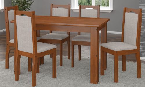 JGO DE COMEDOR LETICIA 6 SILLAS