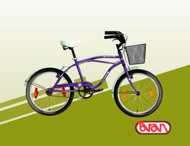 BICICLETA INFANTIL NIÑA BACCIO MISS IPANEMA RODADO 20