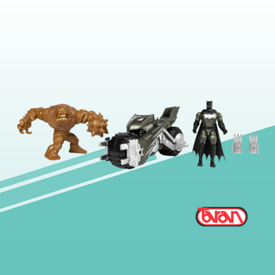 Batman - Batcycle Dos Figuras 10 Cm DC 67811