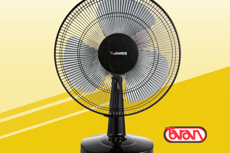 VENTILADORES DE MESA JAMES VMJ 16A BK