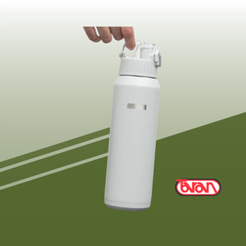 BOTELLA TÉRMICA DEPORTIVA GRIS 600 ML BREMEN 8215