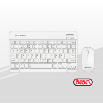 COMBO DE TECLADO Y MOUSE INALAMBRICOS LEDSTAR LI-T01