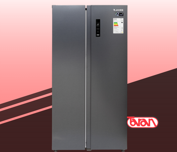 REFRIGERADORES SIDE BY SIDE JAMES RJ 45M SBSI DARK INOX
