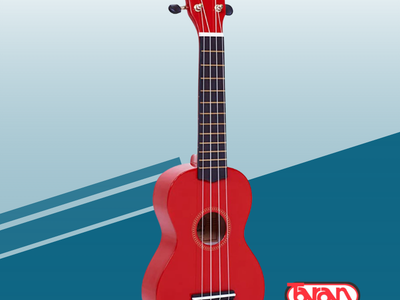 UKELELE SOPRANO ROJO MAHALO MR1RD
